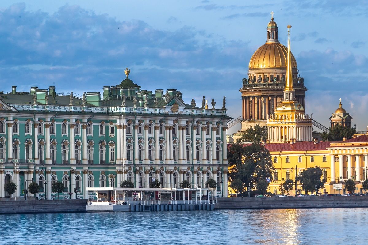 Санкт-Петербург вид с реки